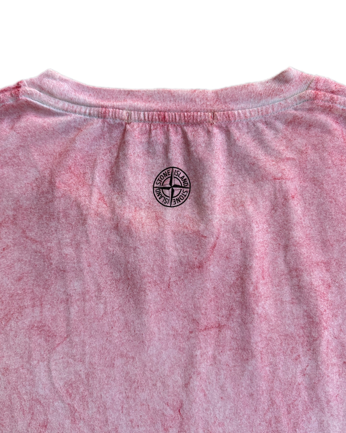 Stone Island 2017 Dust Colour Check Logo T-Shirt - XXL