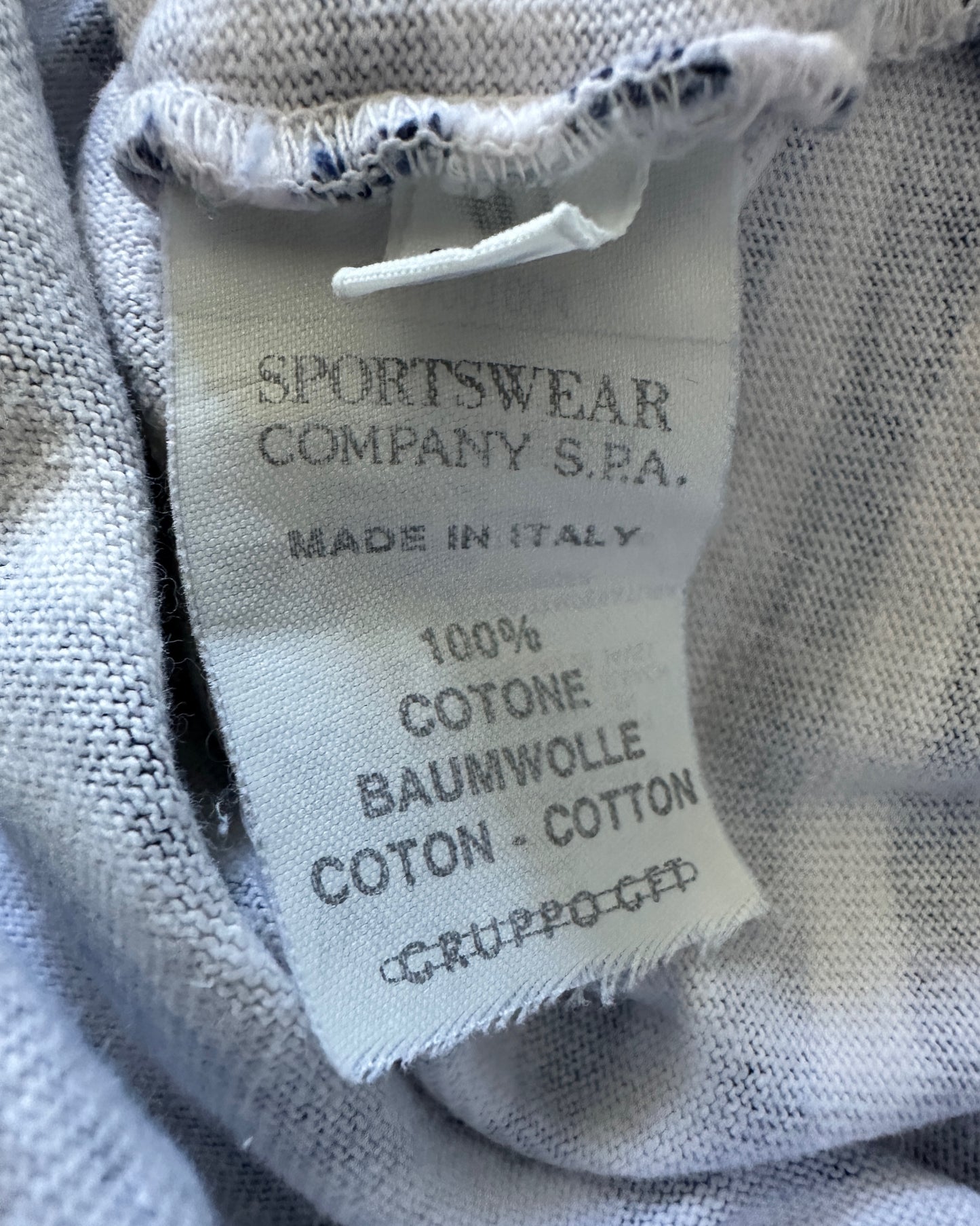 Stone Island Marina 1993 Block Logo T-Shirt - XL - Made in Italy