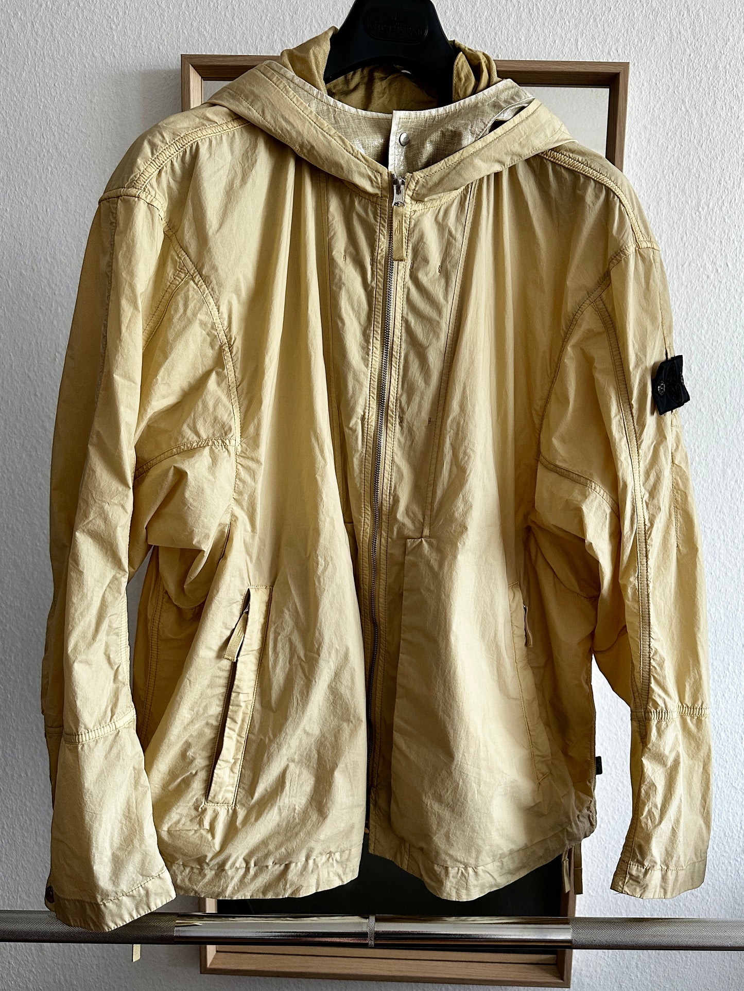 Stone Island Shadow Project 2022 HD Pelle Ovo Cotton-TC Short Parka - XXL - Made in Italy