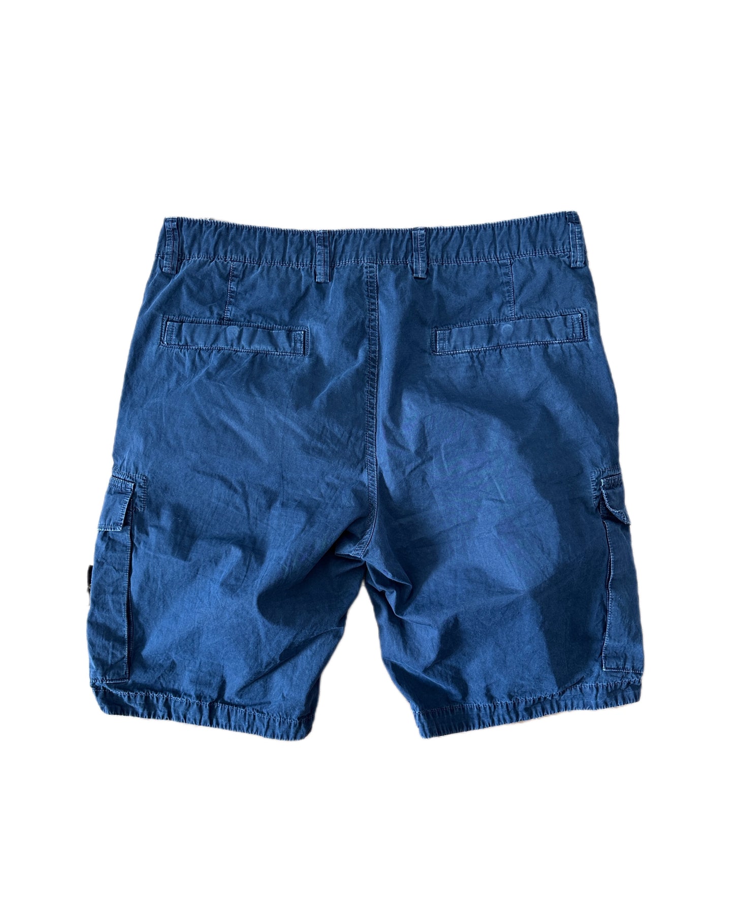 Stone Island 2017 Navy Cargo Shorts - W34