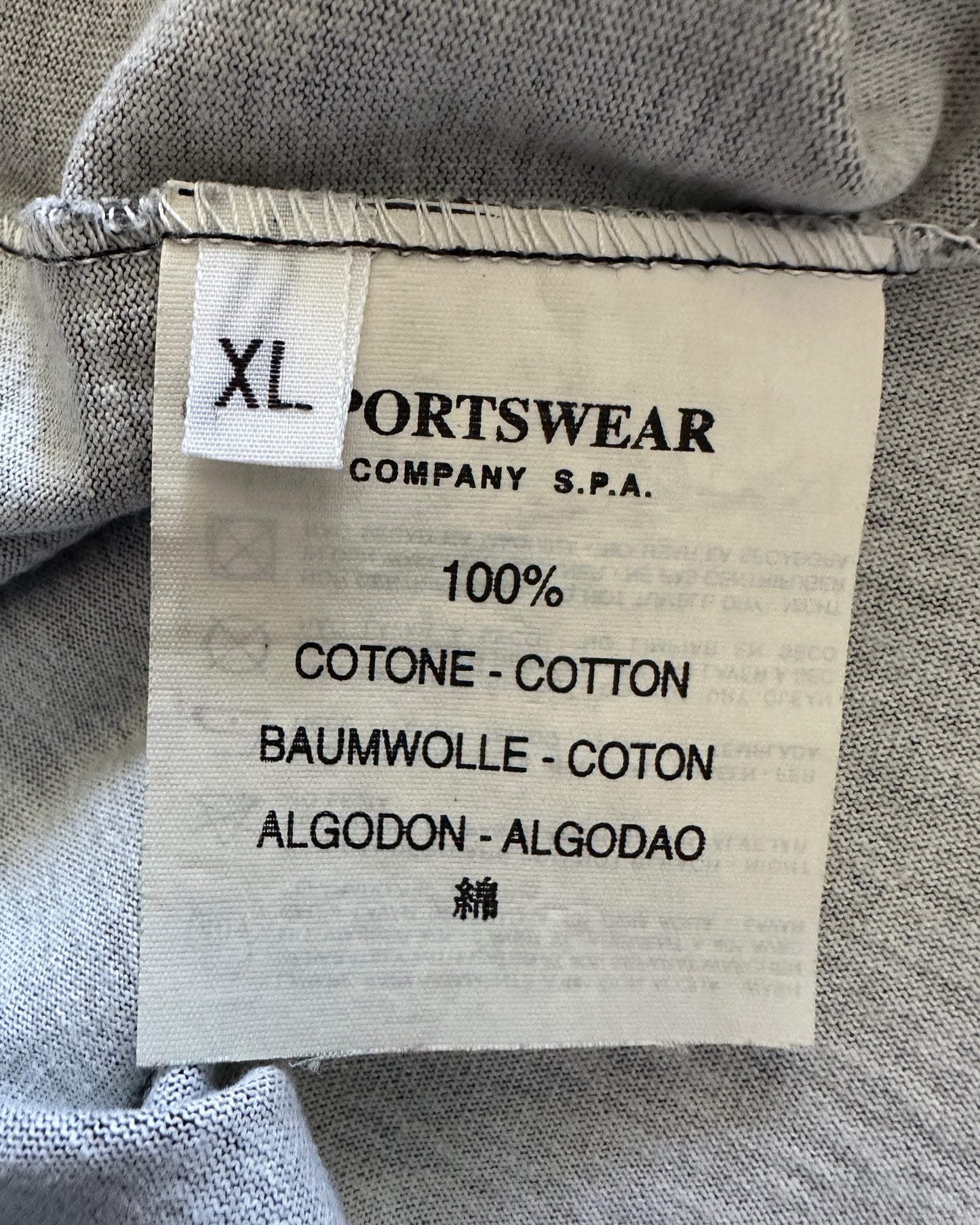 Stone Island 1998 Boatneck T-Shirt - XL - Made in Italy