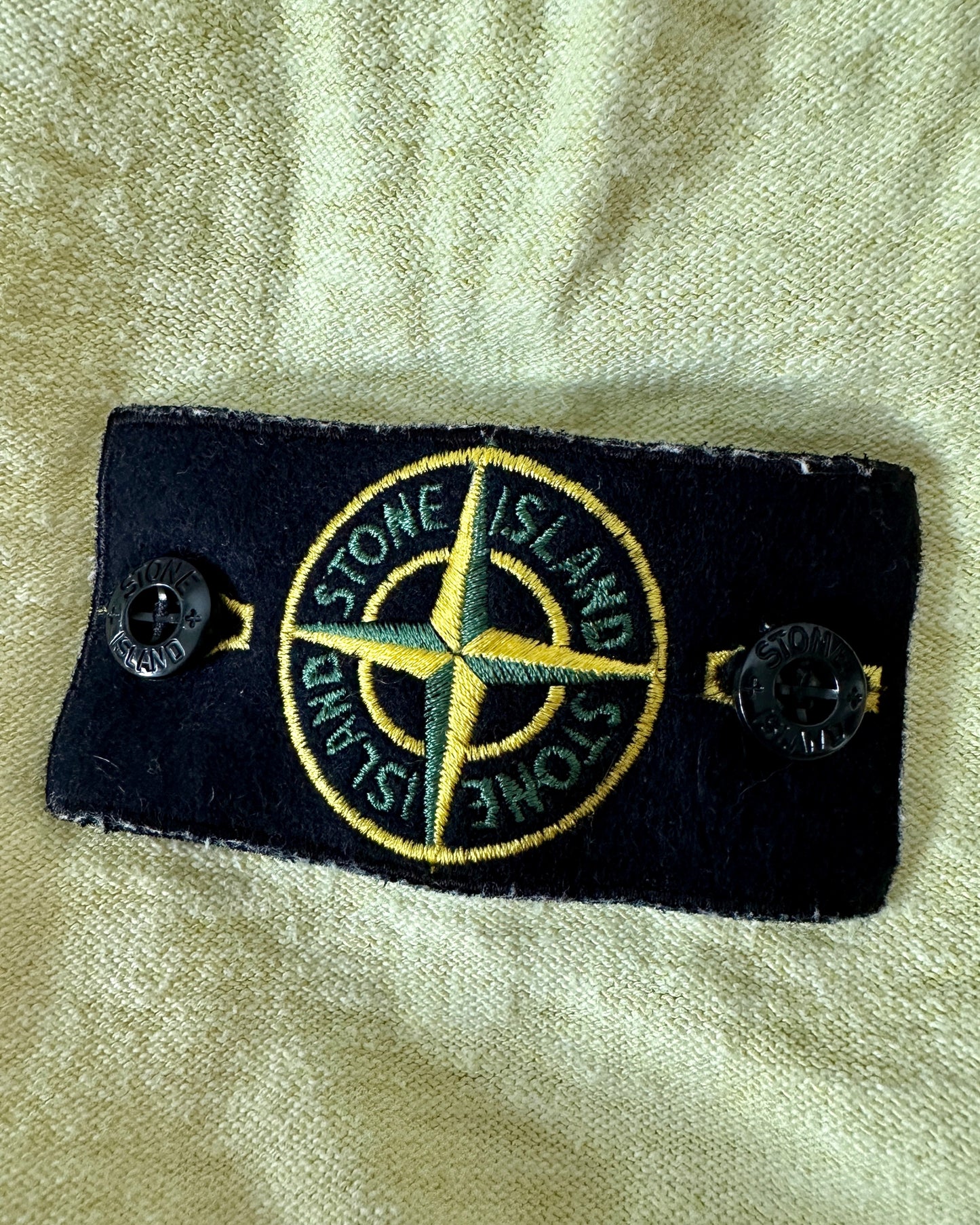 Stone Island 2019 Soft Cotton Knit Zip Vanilla Hooded Jacket - XXL