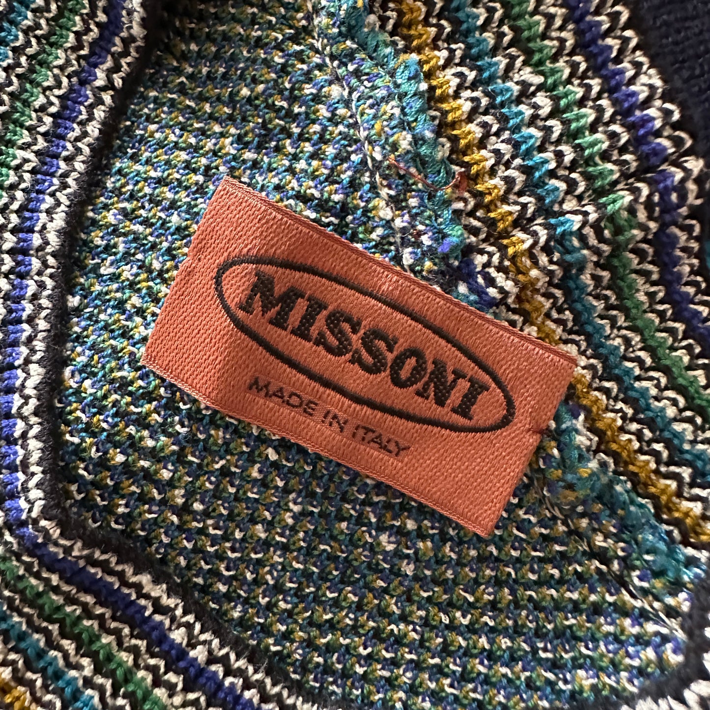Missoni 1991 Vintage Cotton Knit Sweater - 56 / XXL - Made in Italy