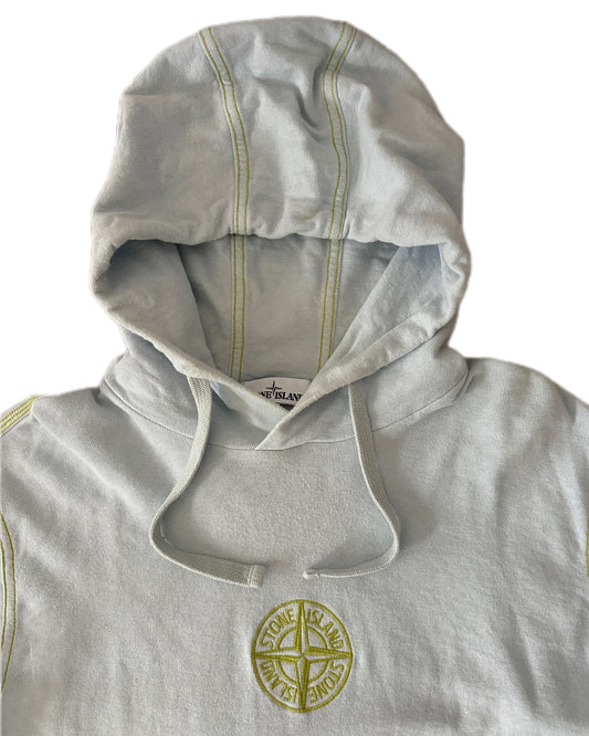 Stone Island 2021 Cotton Hooded Sweatshirt - XXL - Made in Italy
