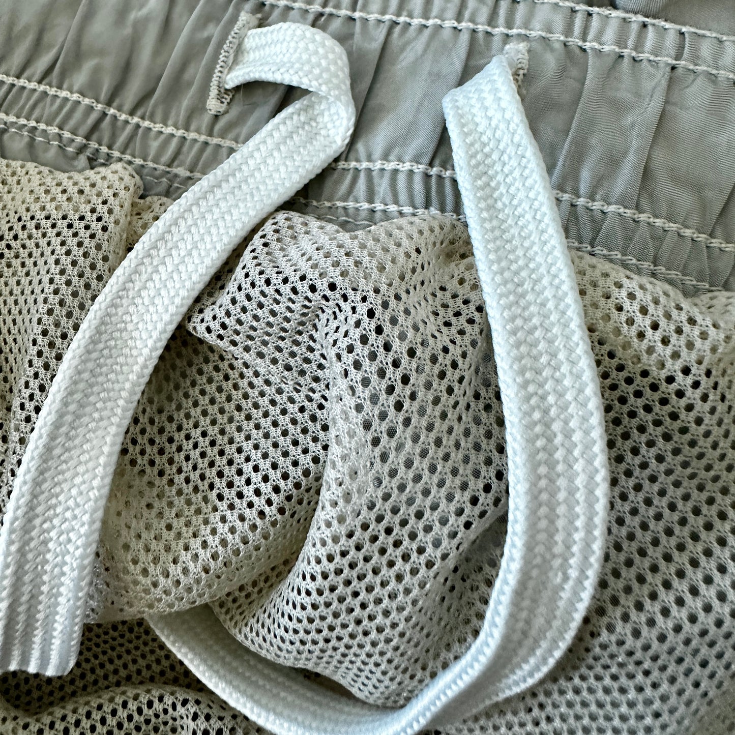 Stone Island 2018 Silver Nylon Metal Swim Shorts - XL