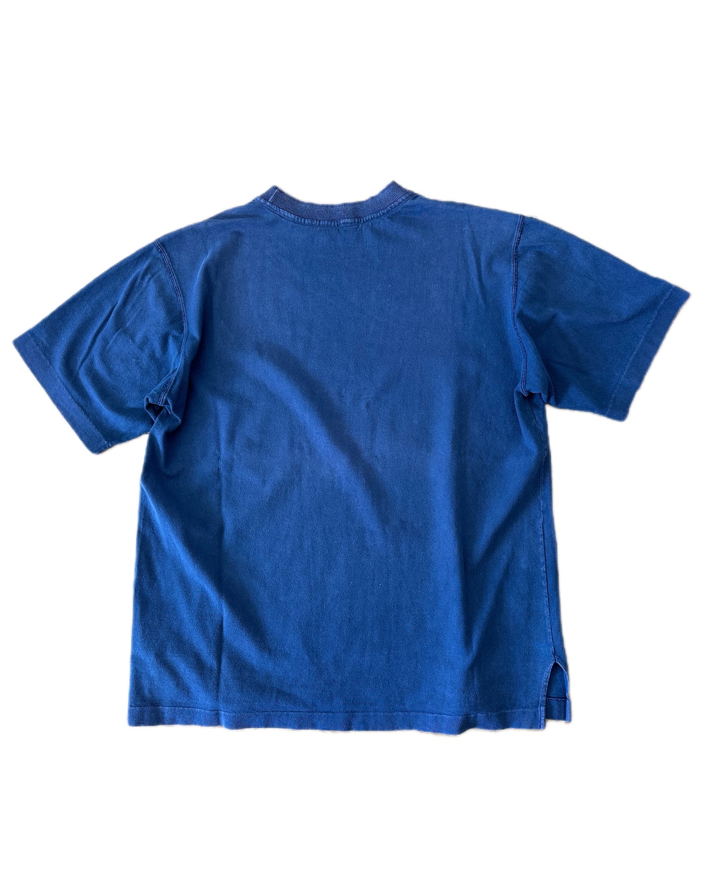 Stone Island 1987 Vintage Navy Cotton T-Shirt - XXL - Made in Italy