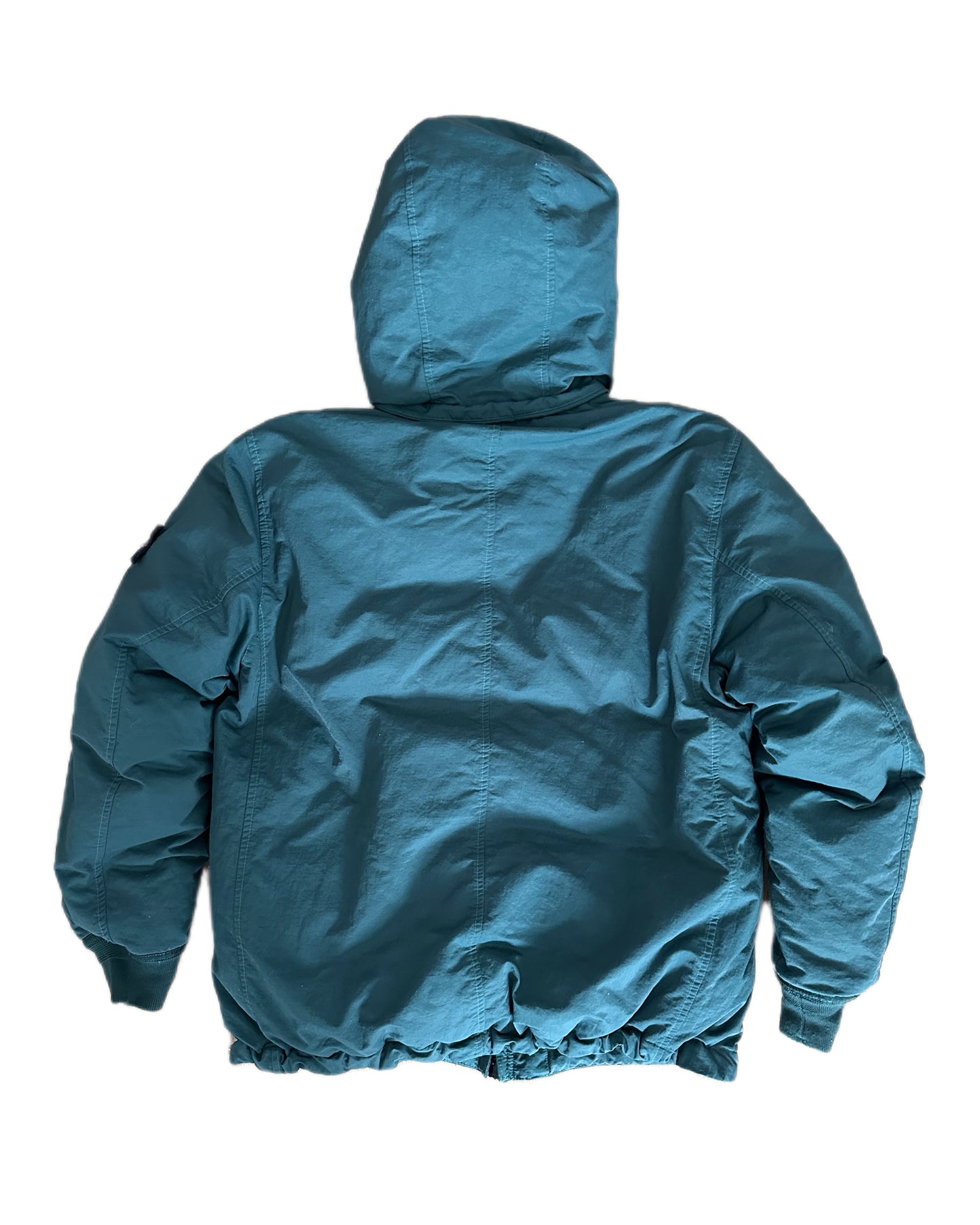 Stone Island 2022 Opaque Nylon Twlll Down-TC Balaclava Puffer Jacket - M