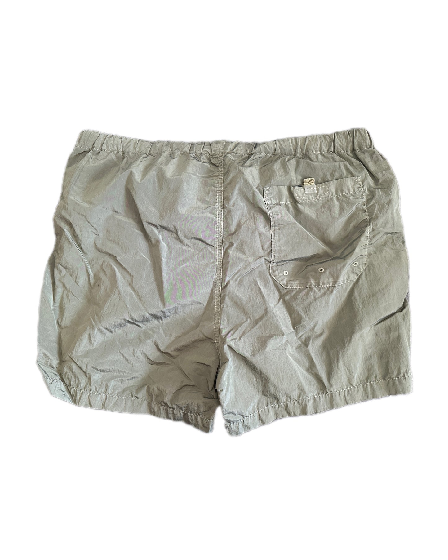Stone Island 2021 Nylon Metal Shorts Khaki - M