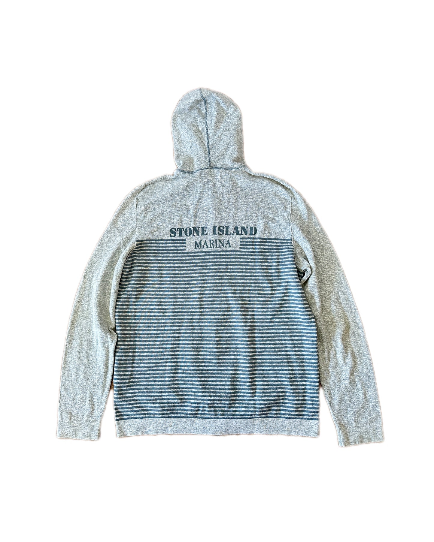 Stone Island Marina 2017 Hooded Zip Sweatshirt Jacket - XL - Made in Italy