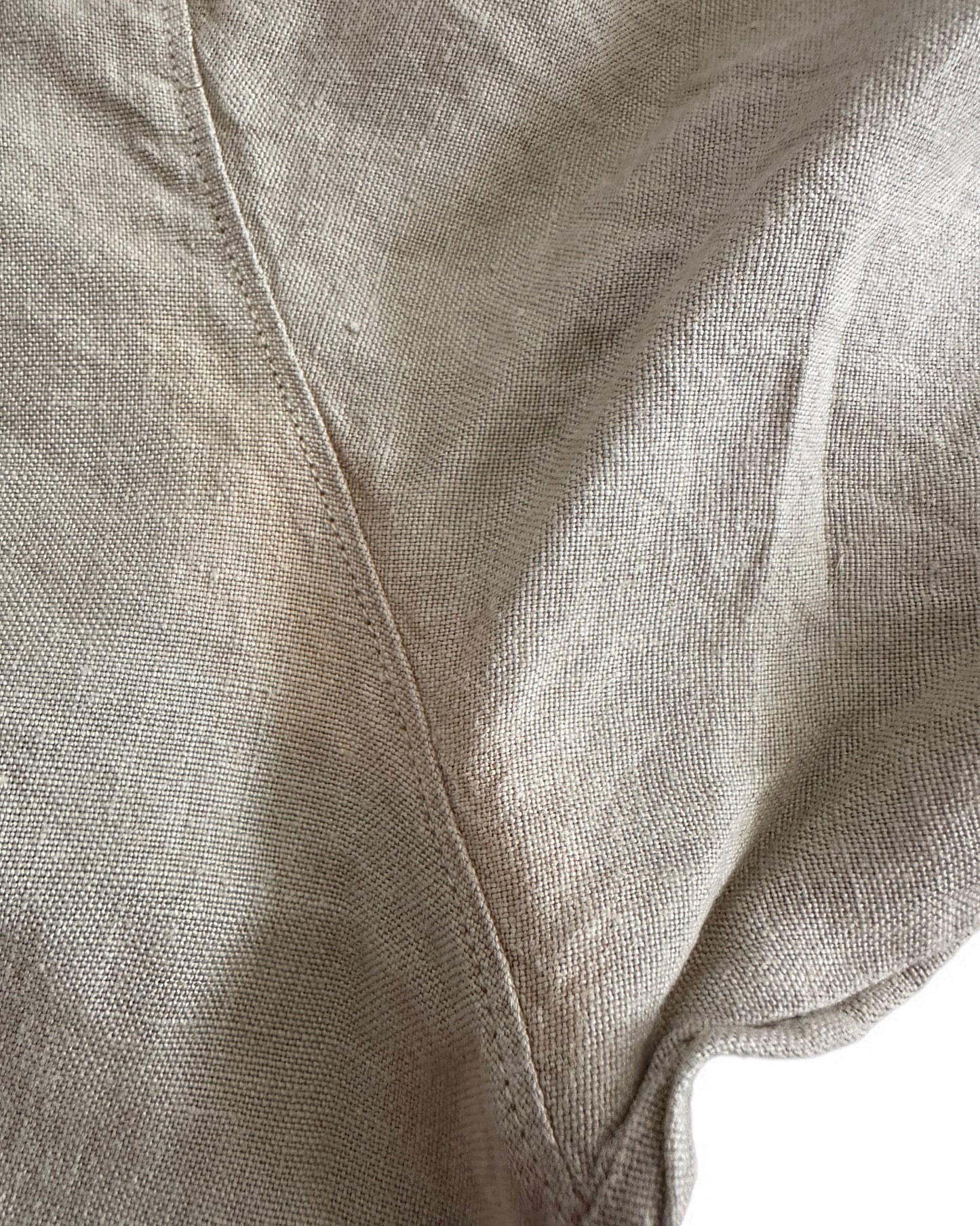 Stone Island Marina 1994 Vintage Lino Flax Overshirt - XL - Made in Italy