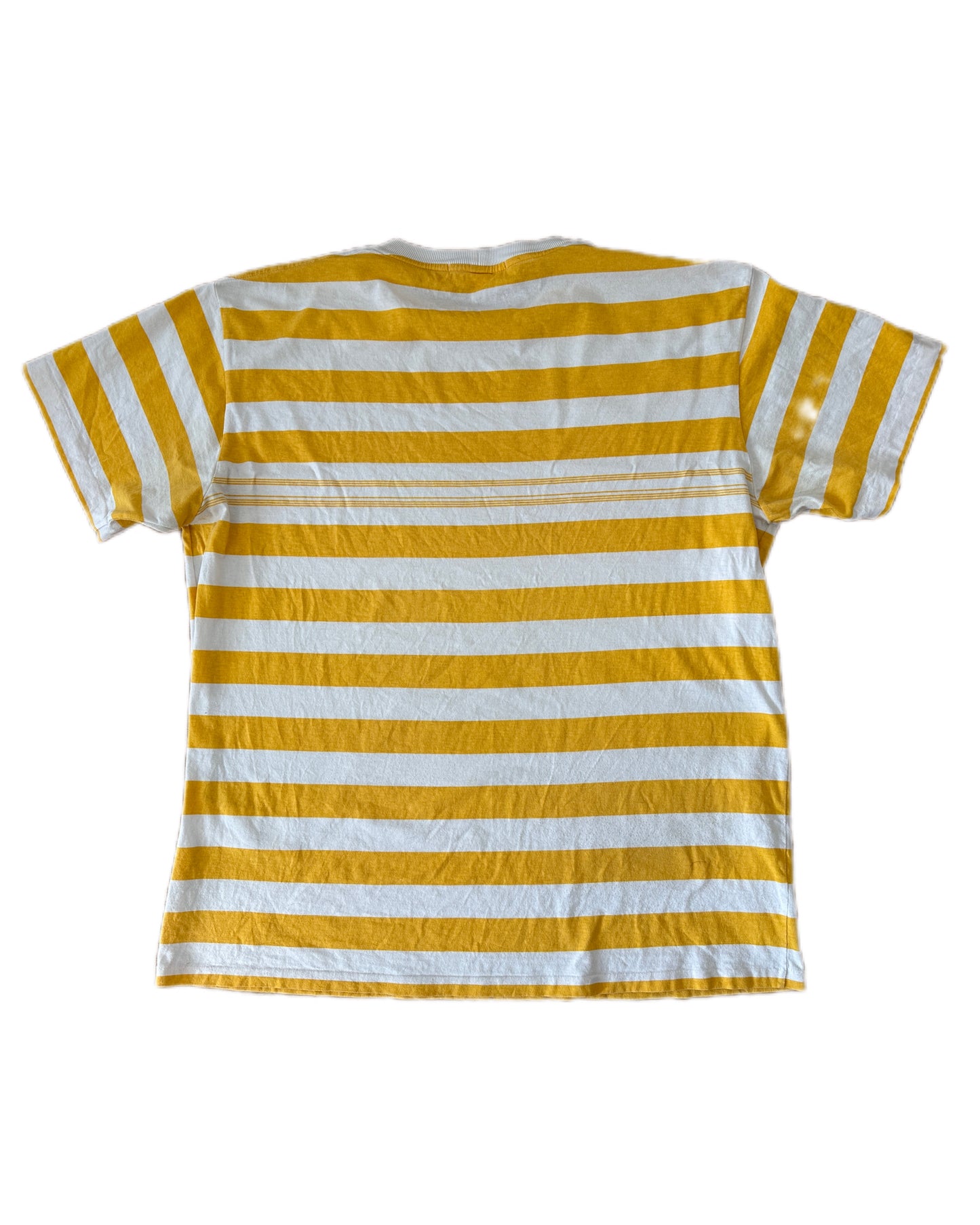 Stone Island Marina 2017 Yellow Stripes T-Shirt - XXL