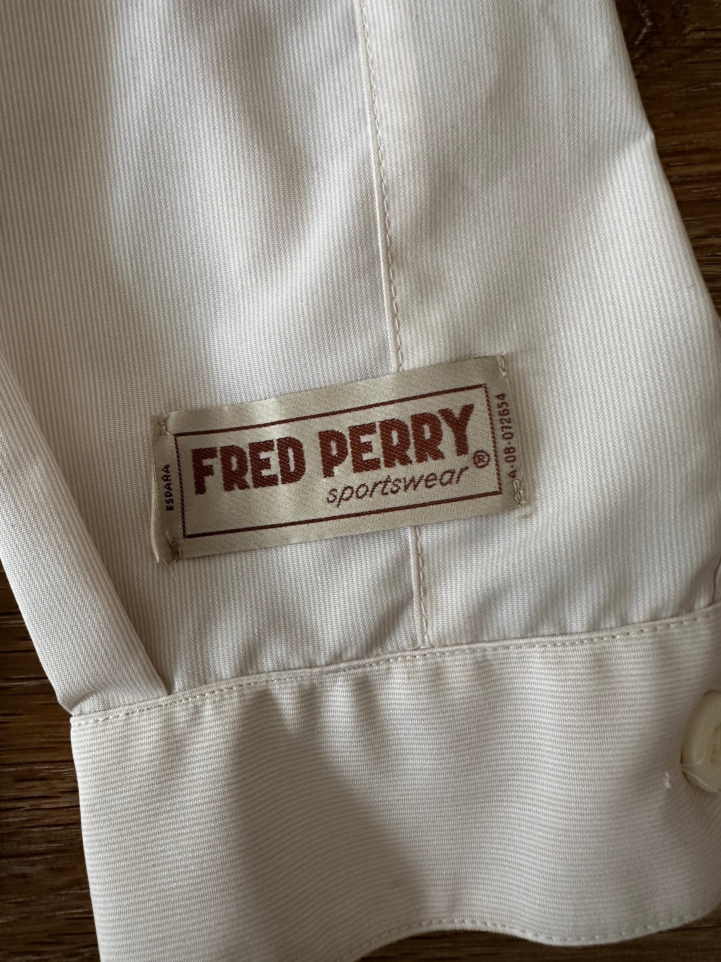 Fred Perry Vintage 80s Overshirt - Deadstock - 56 / XL - Made in Spain