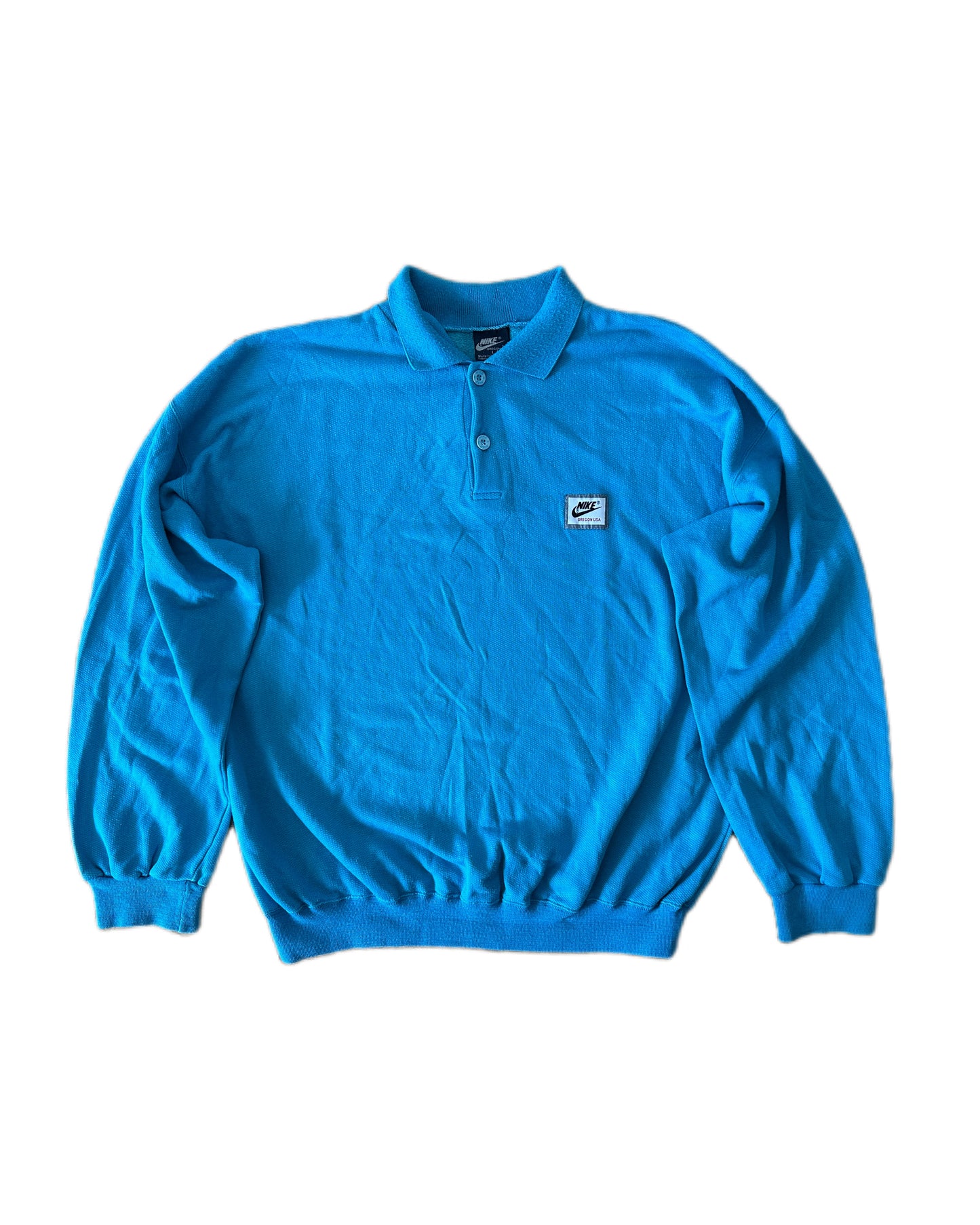 Nike 1987 Vintage Oregon Polo Sweatshirt - L - Made in Italy
