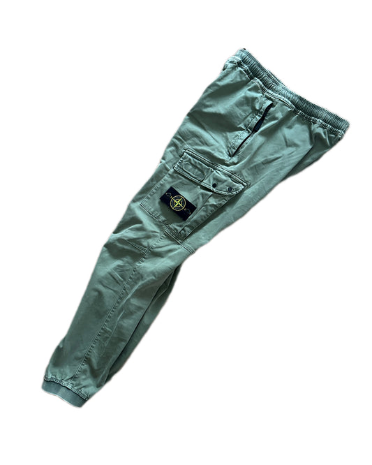 Stone Island 2021 Type RE-T Khaki Cargo Pants - 32