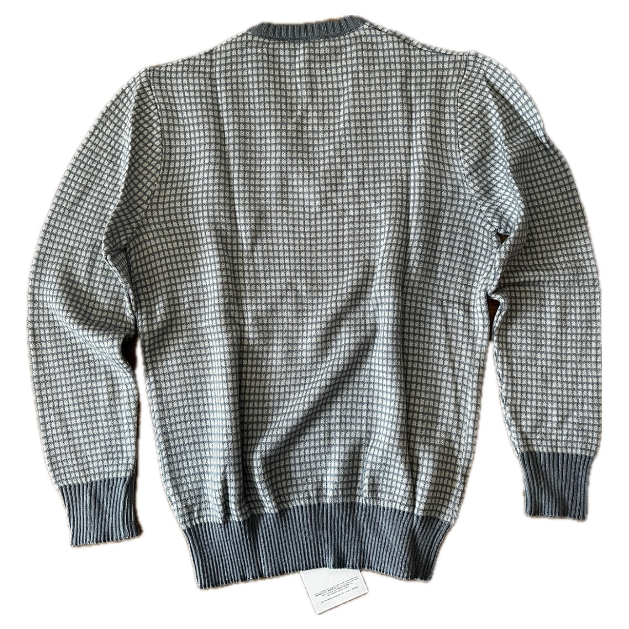 Fred Perry Vintage 80 V-Neck Knit Sweater - Deadstock - 3 / M - Made in Spain