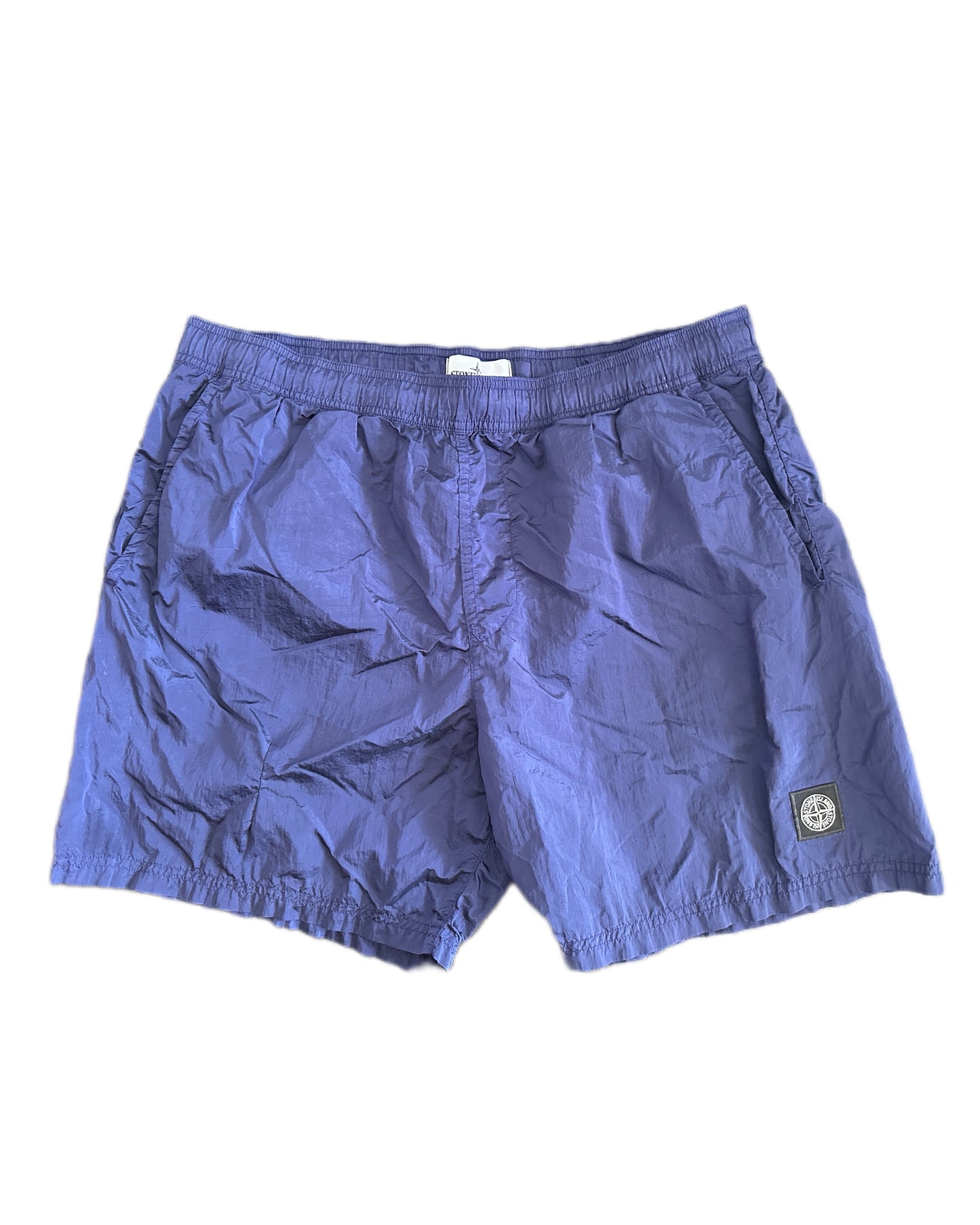 Stone Island 2022 Nylon Metal Shorts Navy - XXL