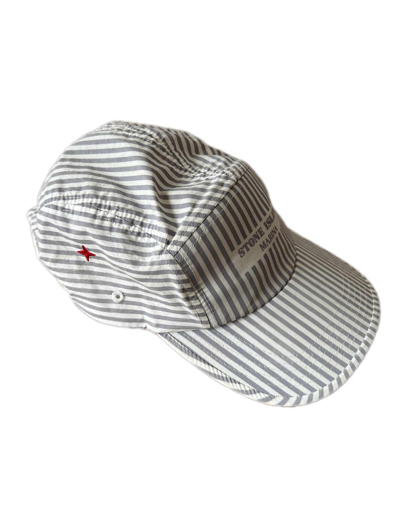 Stone Island Marina 2018 Striped 5 Panel Cap - L