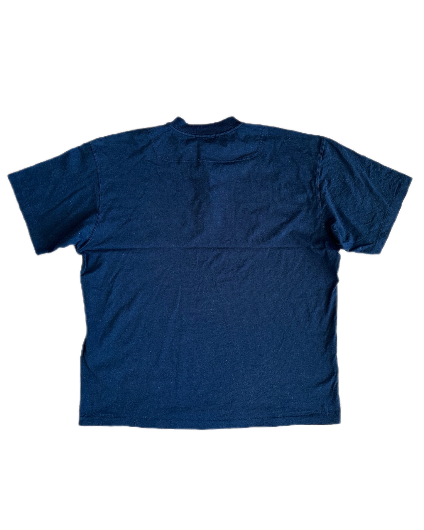 Stone Island 2024 Fissato Treatment Organic Cotton Henley T-Shirt - XXL - Made in Italy