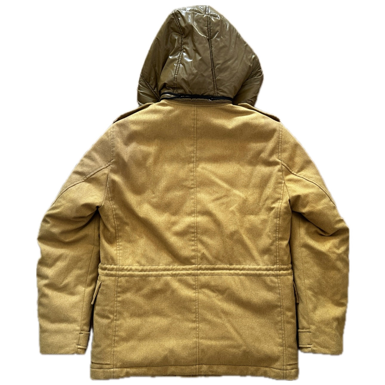 Stone Island 2014 Ice Jacket Wool Blend Down Parka - L