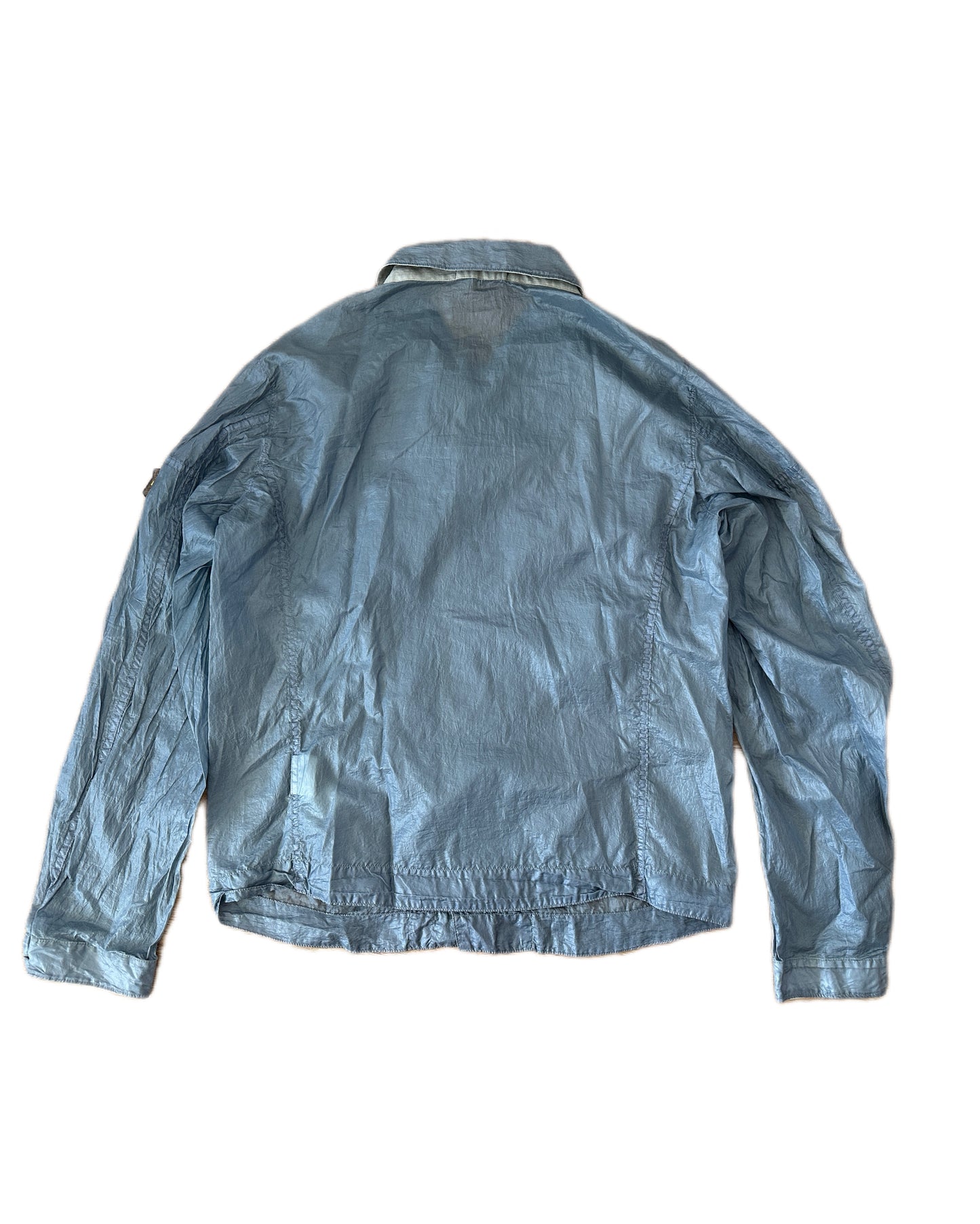 Stone Island 2009 Mesh Badge Parachute Jacket - L - Made in Italy