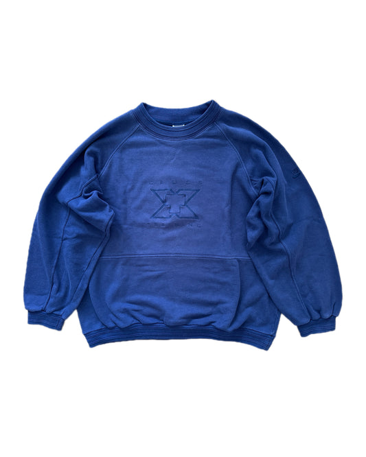 Nike Cross Training 1991 Vintage Navy Sweatshirt - XL