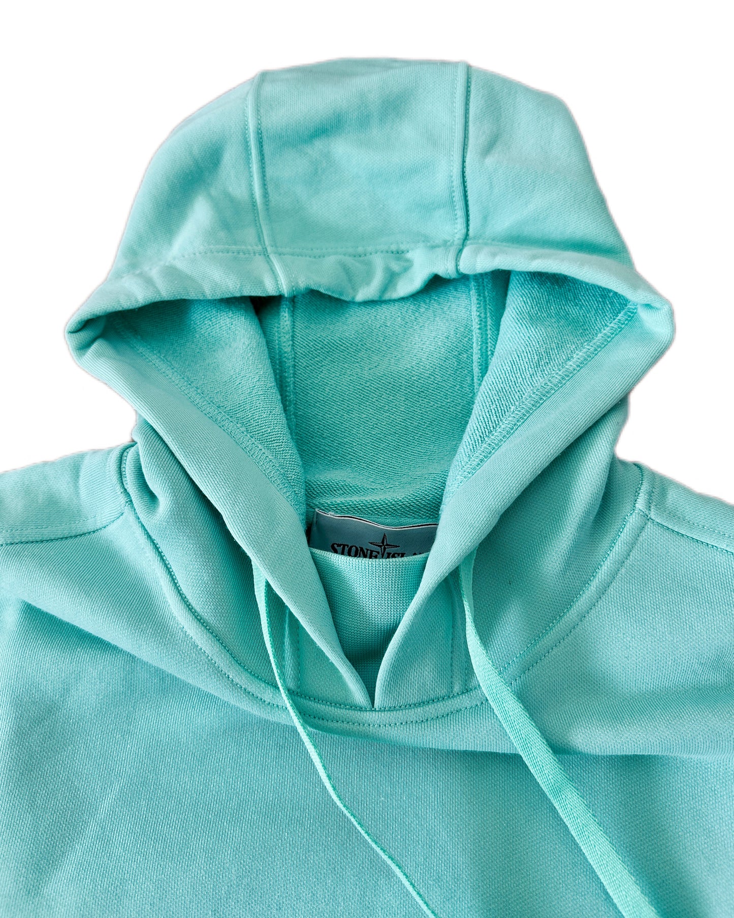 Stone Island Marina 2021 Cotton/Polyester Seaqual Yarn Fleece Hooded Sweatshirt - M