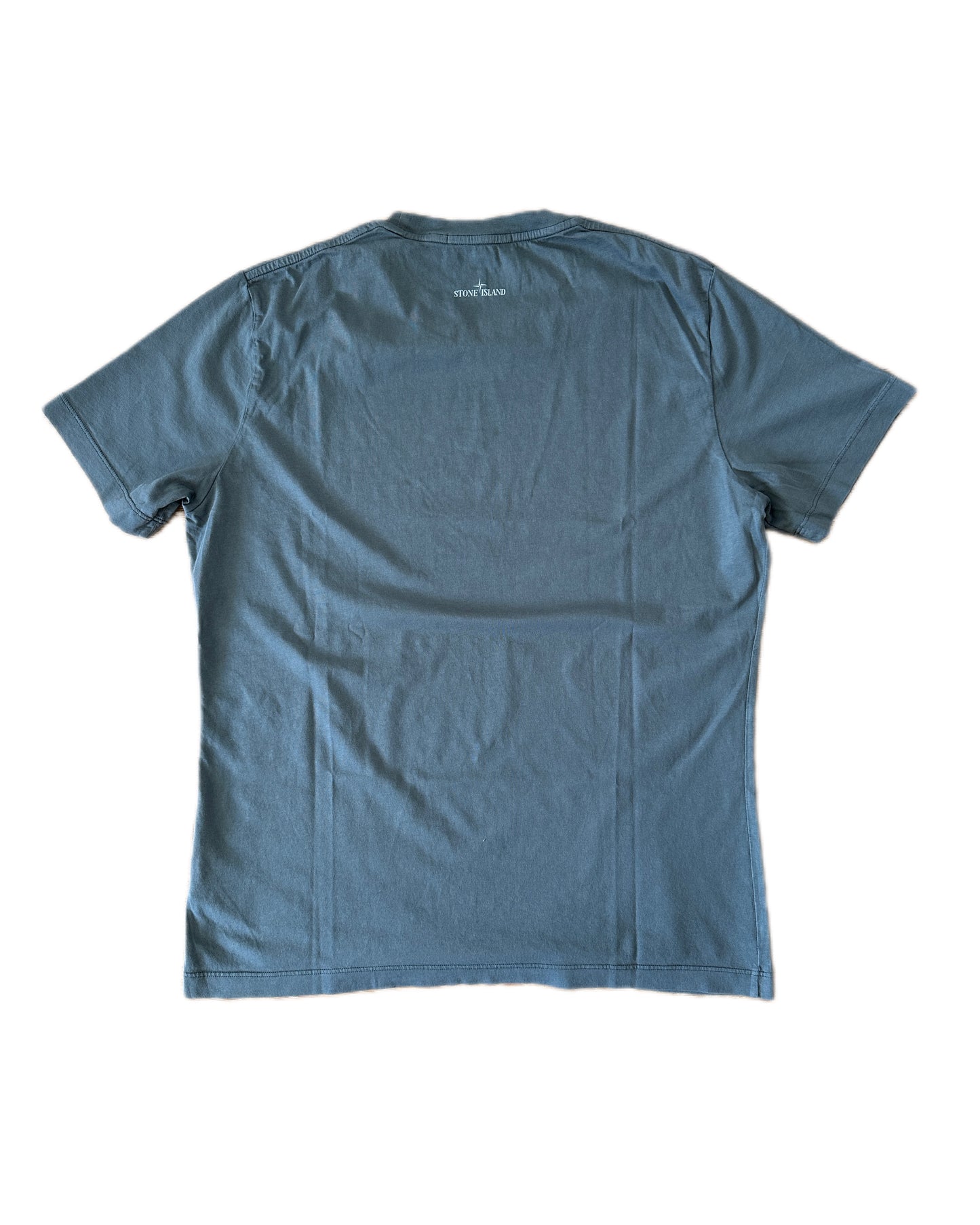 Stone Island 2014 Graphic Print Grey T-Shirt - XL - Made in Italy