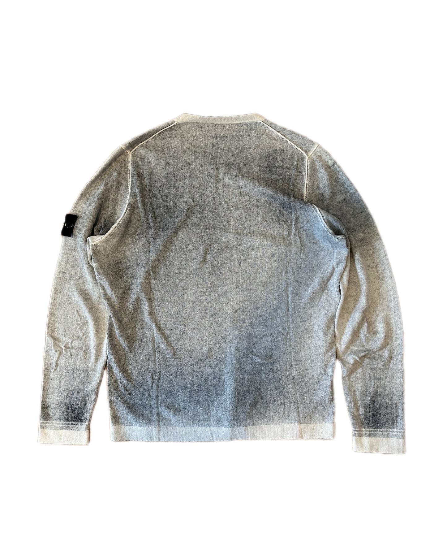 Stone Island 2017 Handsprayed Reversible Sweater - L
