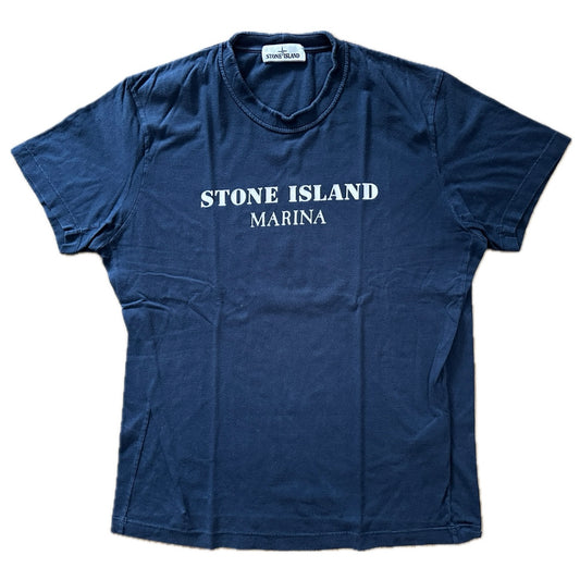 Stone Island Marina 2014 Glow in the Dark Print T-Shirt - L - Made in Italy
