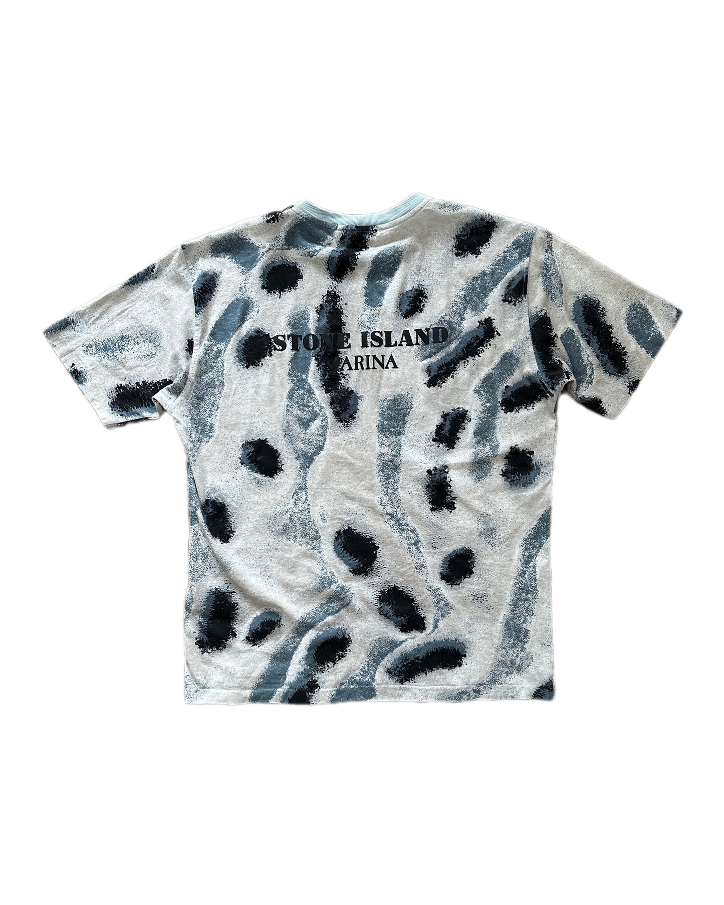 Stone Island Marina 2022 Cotton Jersey Reef Camo Print T-Shirt - L