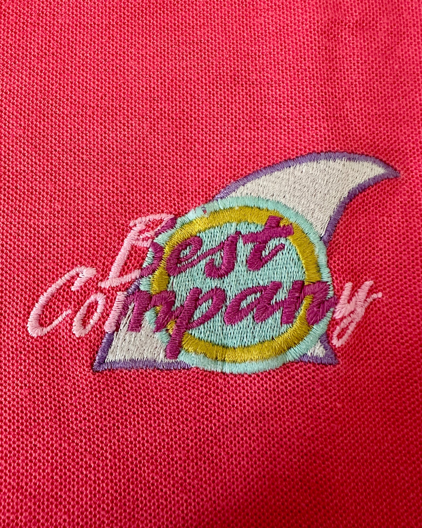 Best Company 1987 Vintage Pink Polo Shirt - L - Made in Italy
