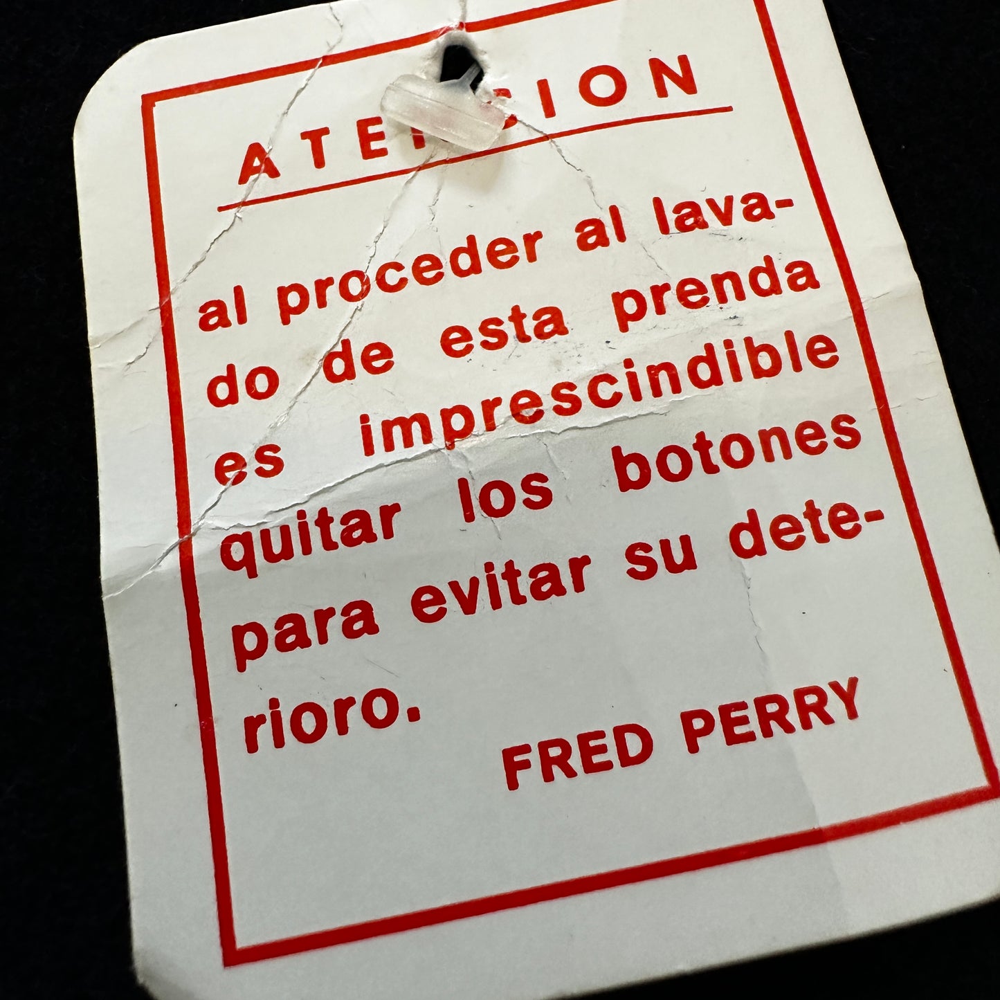 Fred Perry Vintage 80s Wool Coat Navy - Deadtsock - 52 / L - Made in Spain