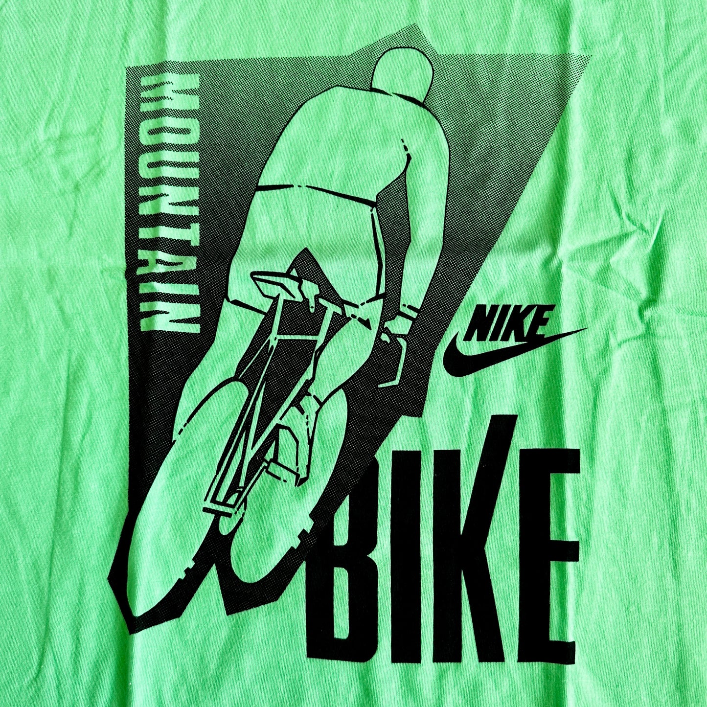 Nike 1989 Bike Neon Green - L - Made in Italy