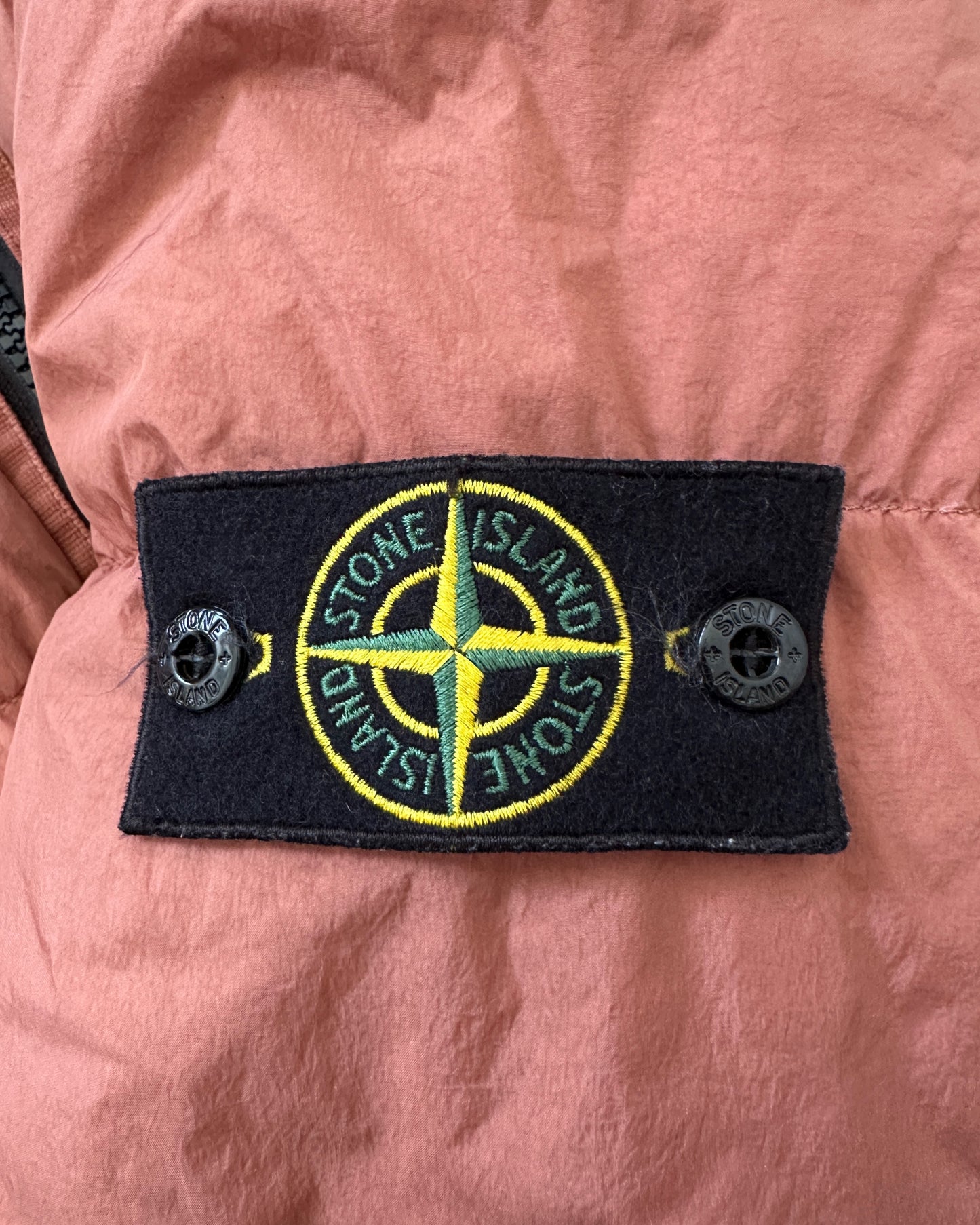Stone Island 2019 Garment Dyed Down Puffer Jacket - L