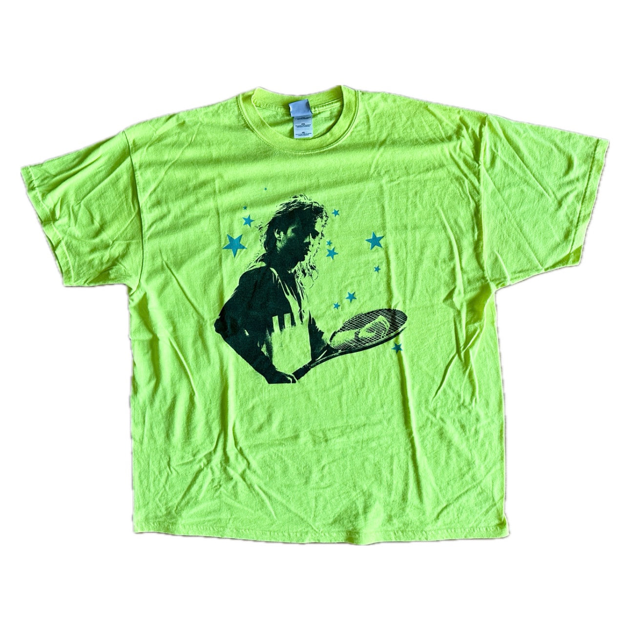 Andre Agassi Nike Challenge Court Homage Retro T-Shirt - XXL