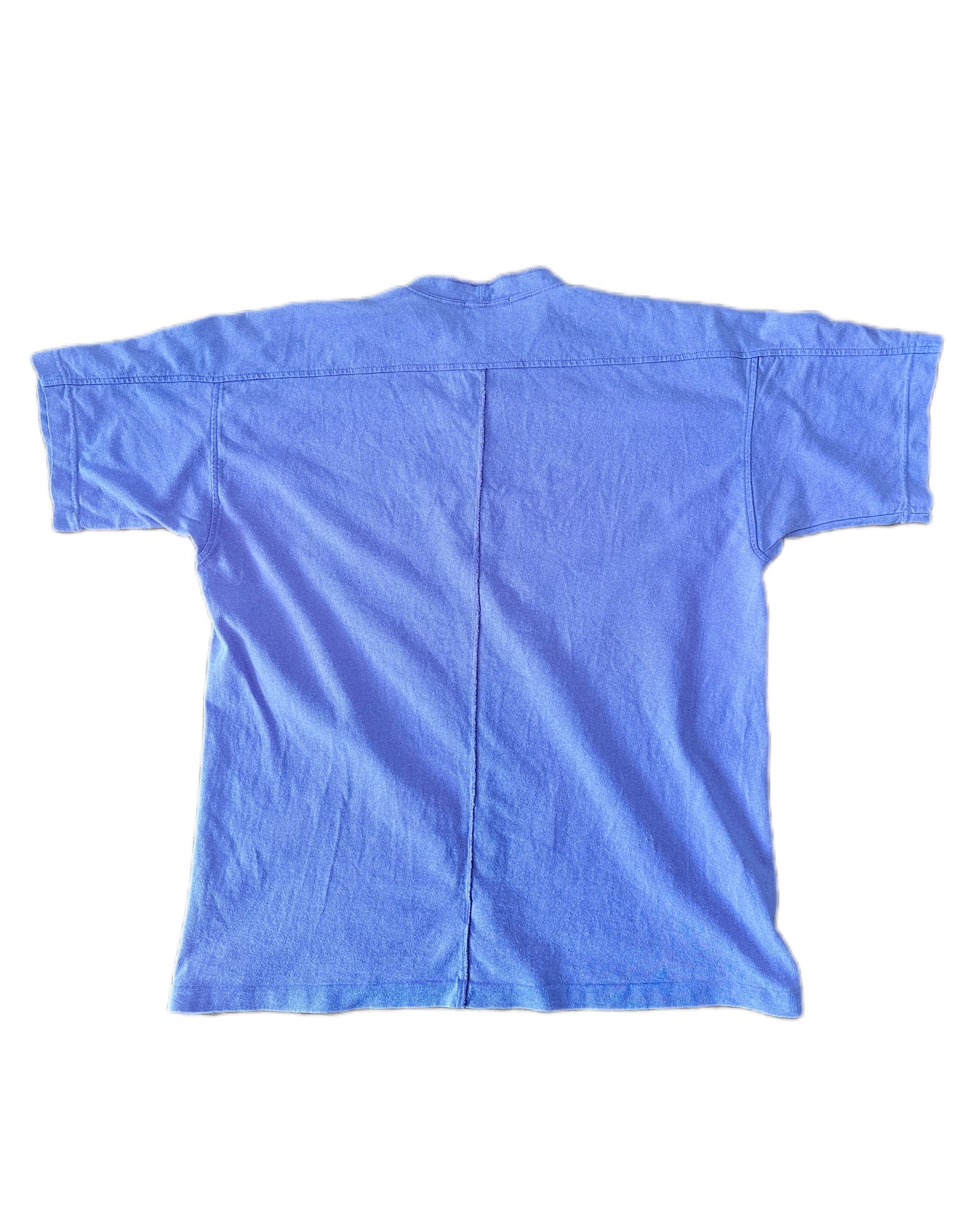 Stone Island Vintage 80s Lavender T-Shirt Stellina Embroidery - XL - Made in Italy