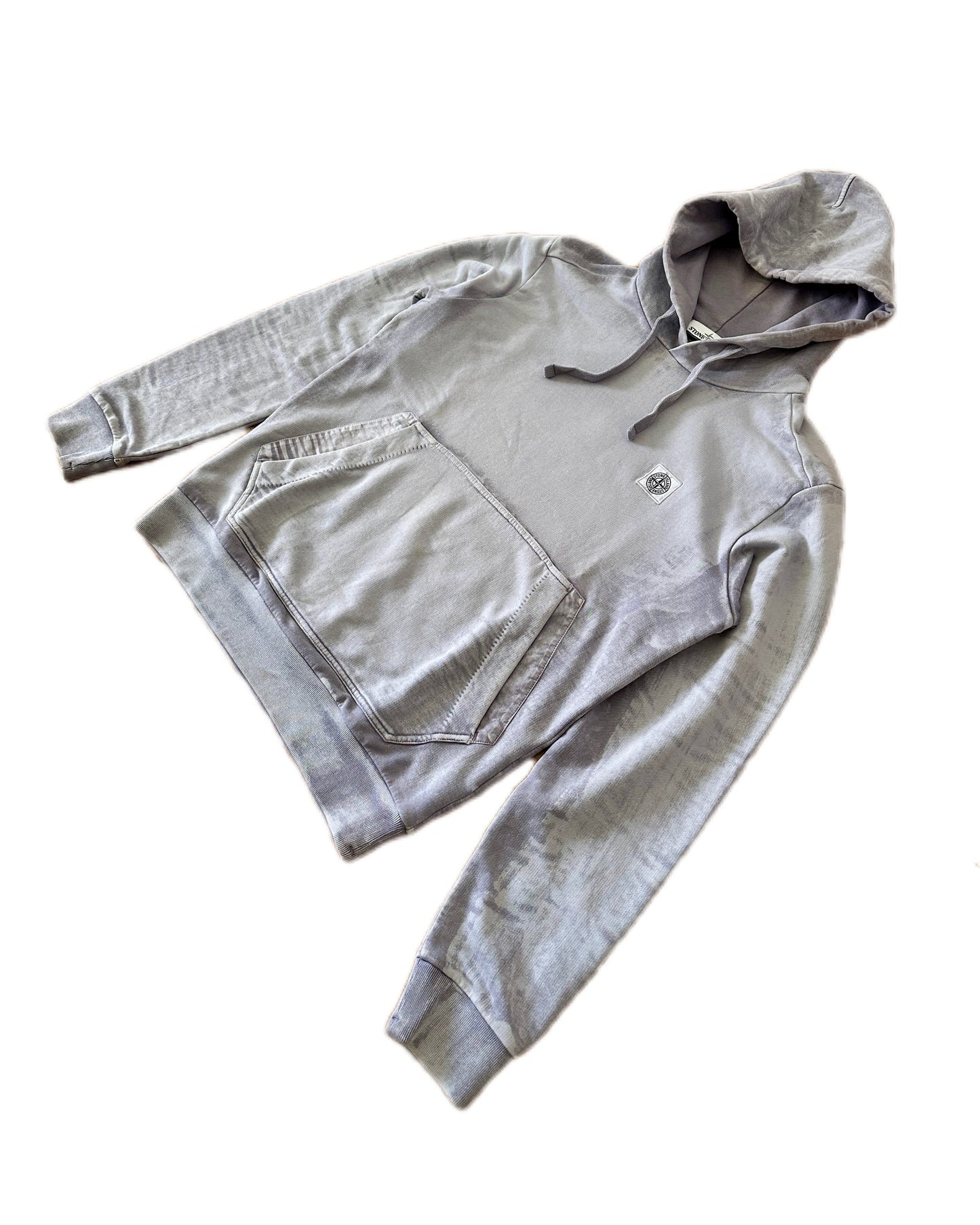 Stone Island 2018 Hand Brushed Hooded Sweatshirt - M