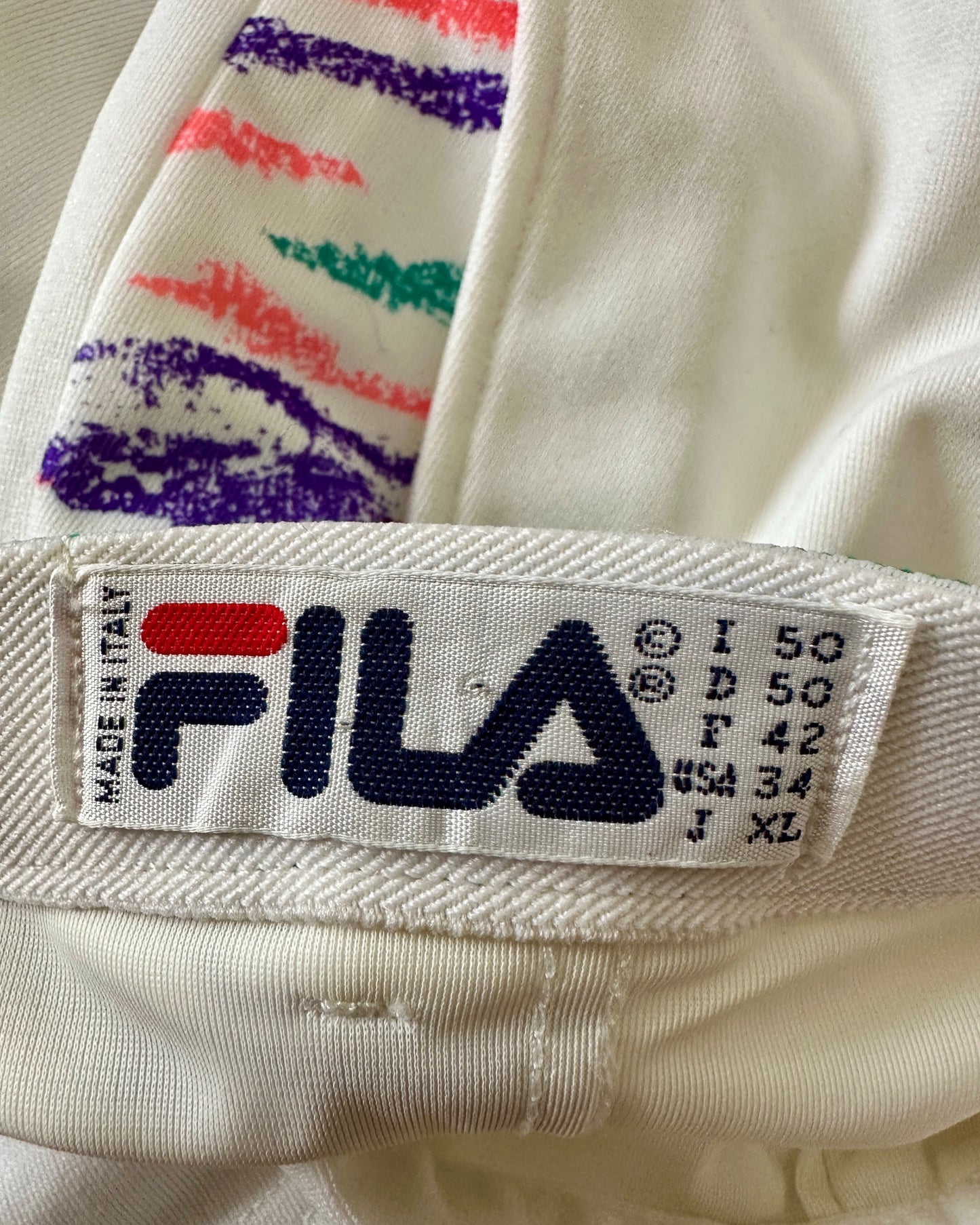 Fila Vintage 1990 Boris Becker Tennis Shorts - 50 / M - Made in Italy