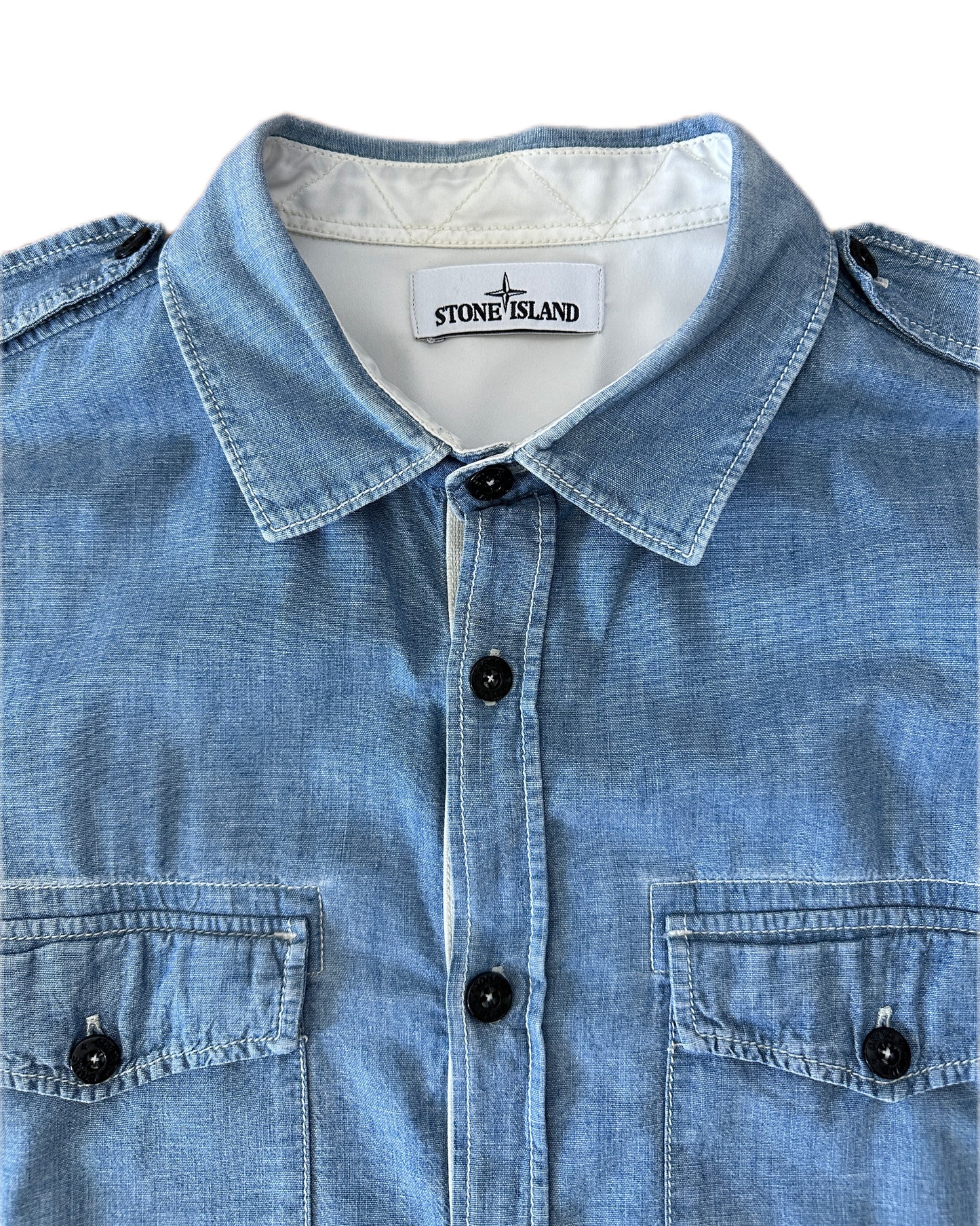 Stone Island 2015 Oxford Overshirt - XXL