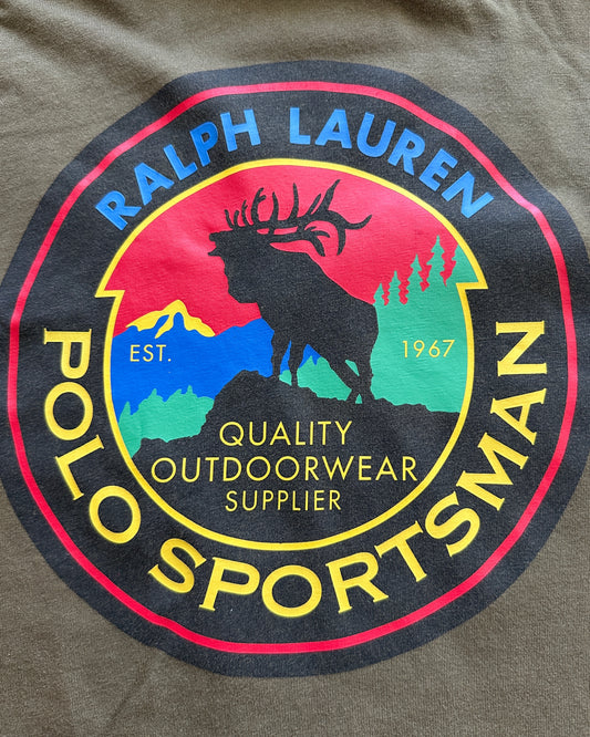 Polo Ralph Lauren Sportsman Hooded Longsleeve Shirt - XXL