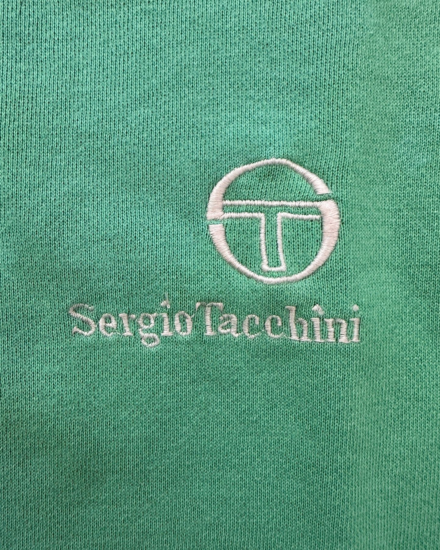 Sergio Tacchini 1990 Vintage Polo Sweatshirt - XXL