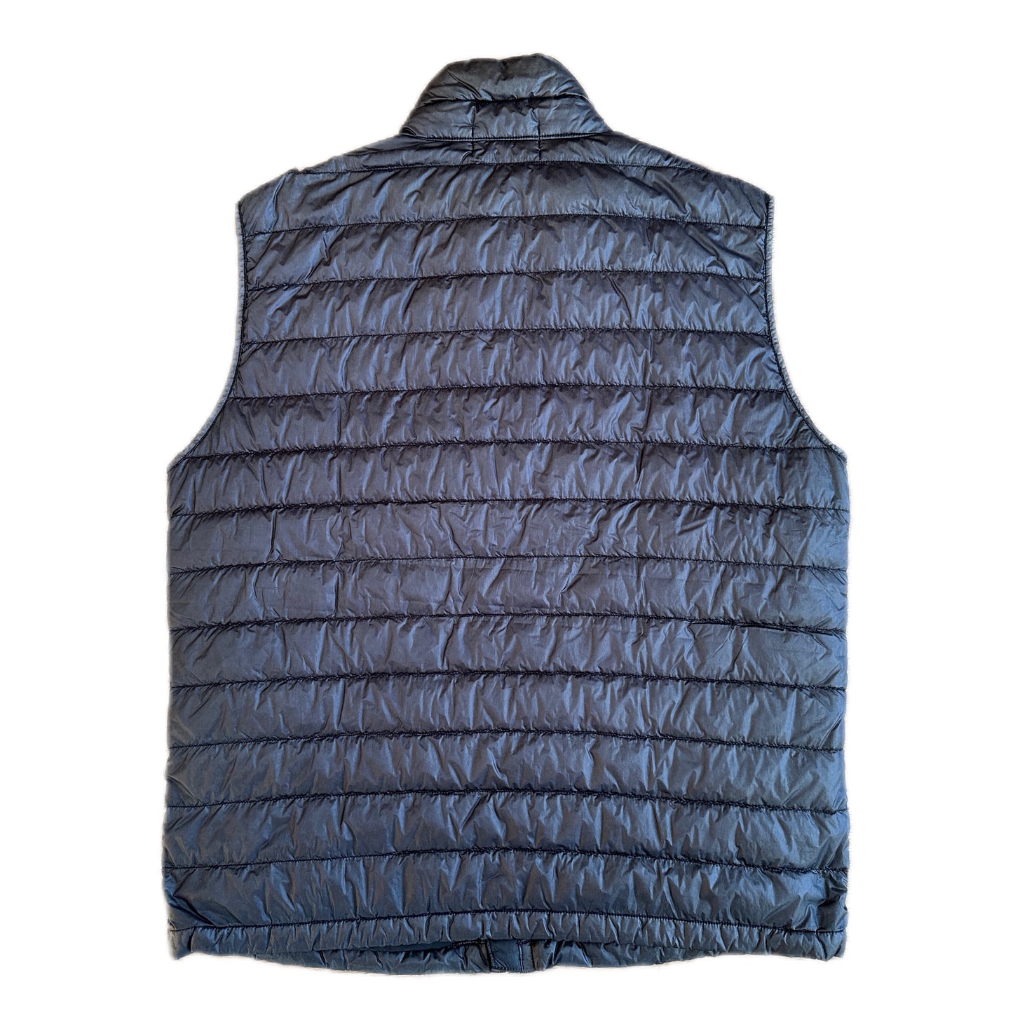 Stone Island 2014 Garment Dyed Shoulder Badge Down Vest - L