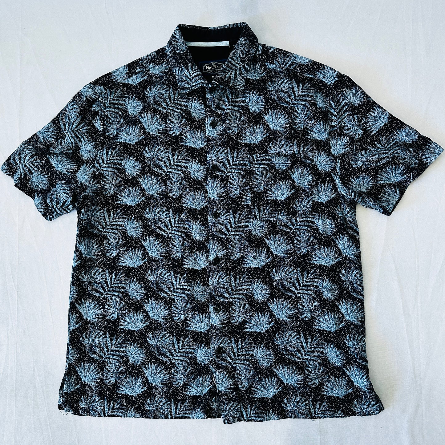Nat Nast 90s Vintage Silk Shirt - M