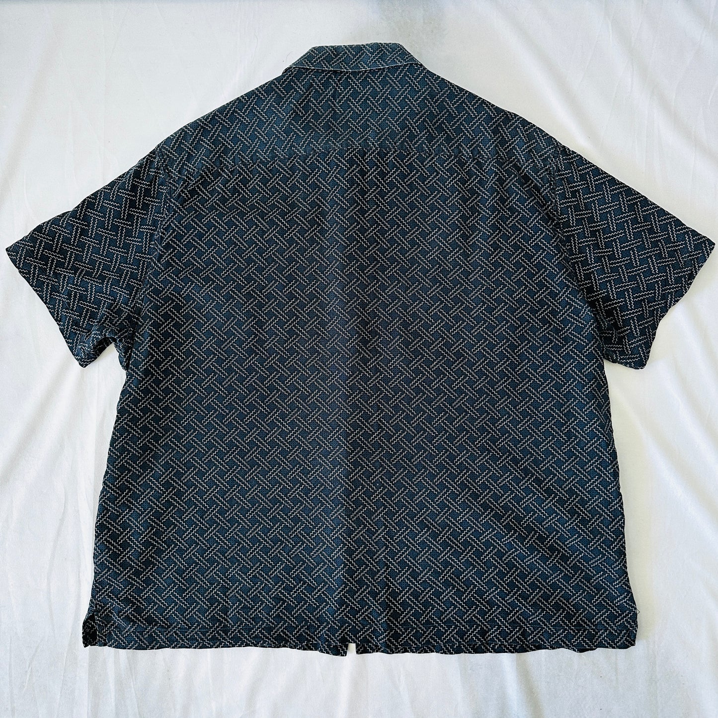 Nat Nast 90s Vintage Silk Shirt - XXL
