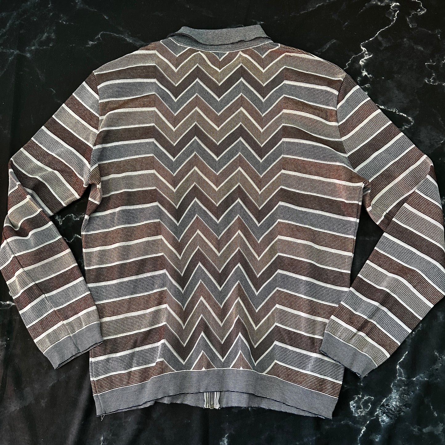 Missoni Vintage Cotton Knit Jacket - 54 / L - Made in Italy
