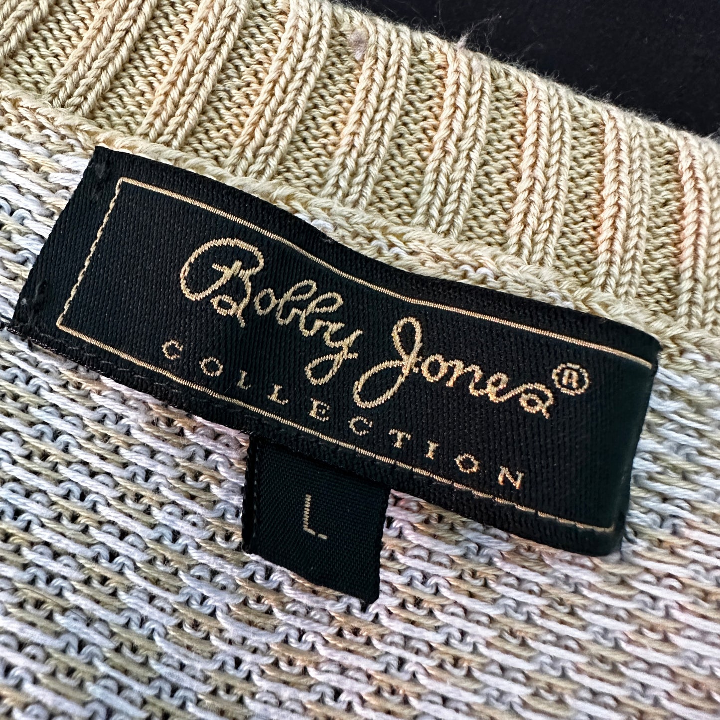 Bobby Jones Vintage 90s Sweater - L - Made in Hong Kong