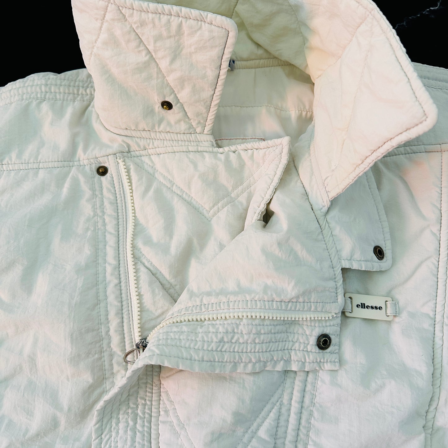 Ellesse Vintage 80s Ski Jacket - L -Made in Italy
