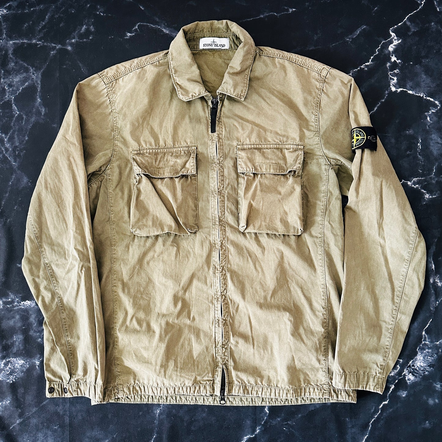 Stone Island Old Treatment Overshirt 2022 - L