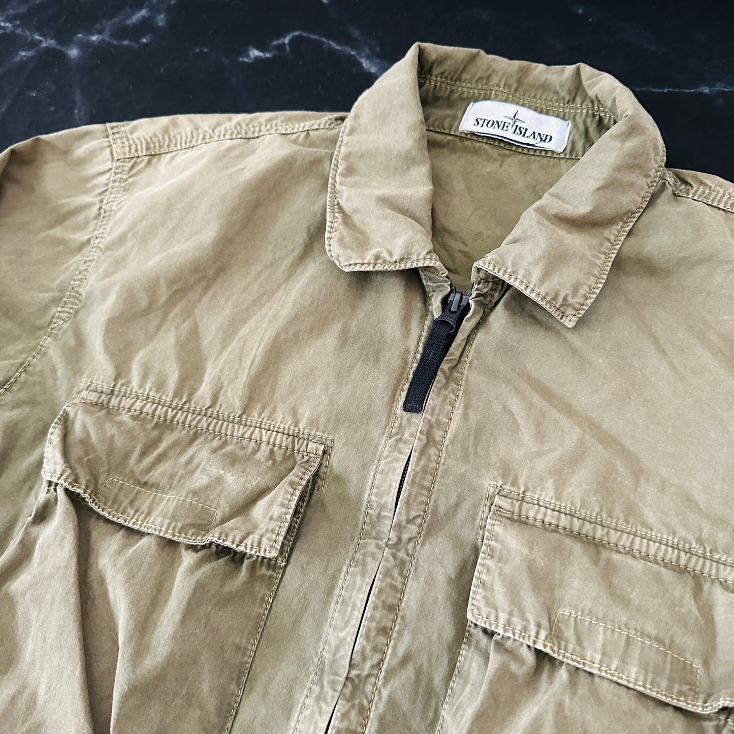 Stone Island Old Treatment Overshirt 2022 - L