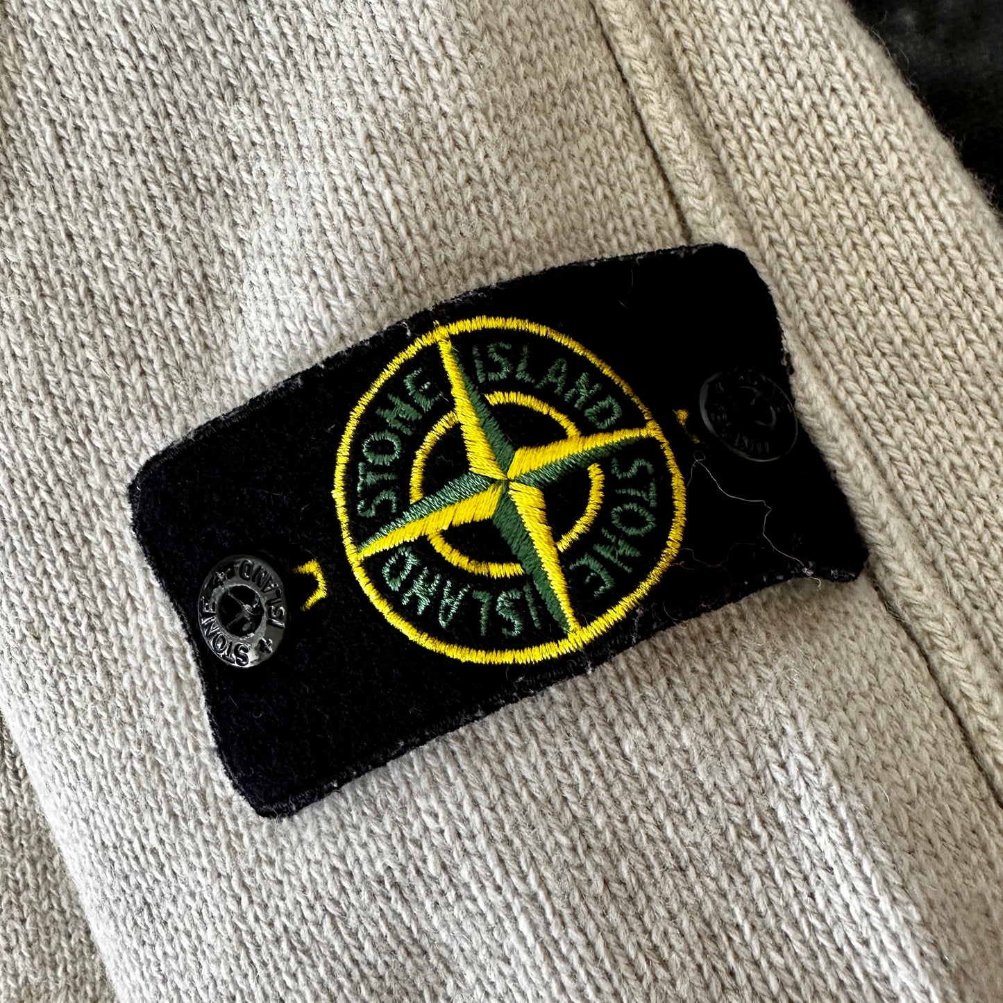 Stone Island 2012 Wool Hooded Zip Jacket - L - Made in Italy